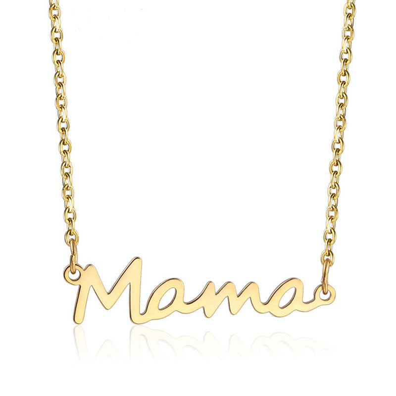 Gift For Mom Real Gold Plated Stainless Steel