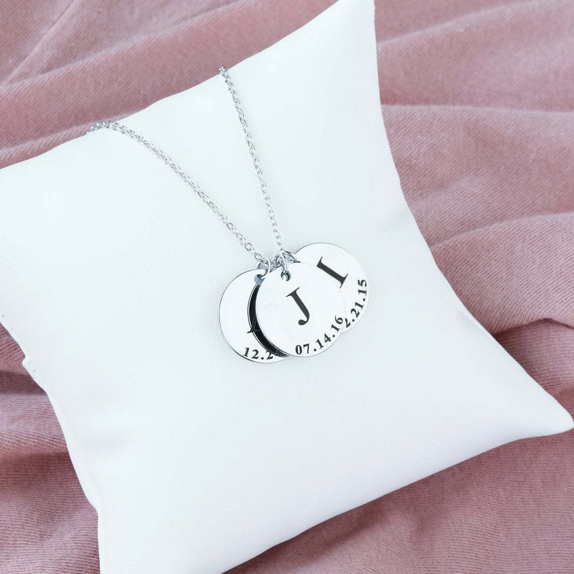 Personalised Name Disc Necklace