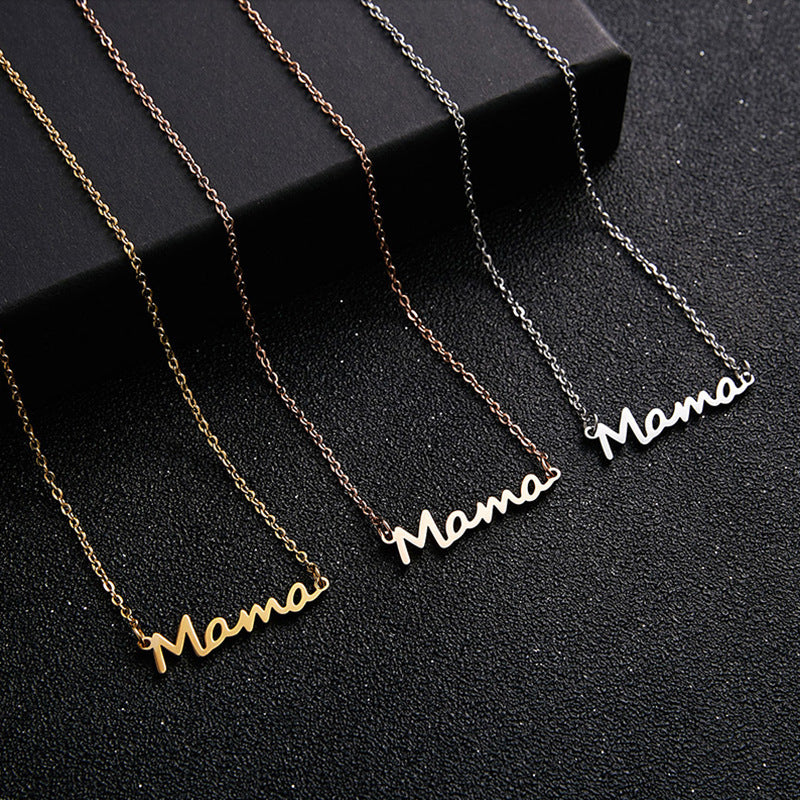 Gift For Mom Real Gold Plated Stainless Steel